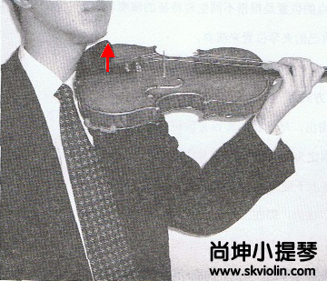 小提琴夹琴步骤一