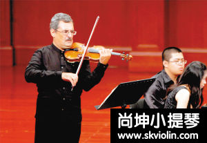 俄罗斯小提琴家在津举办音乐会