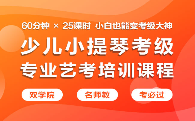 北京成人小提琴培训，选最适合自己的课程